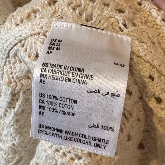 I.N.C. International Concepts Crochet Boho Long Cardigan - Picture 7 of 9